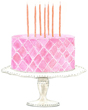 pink cake