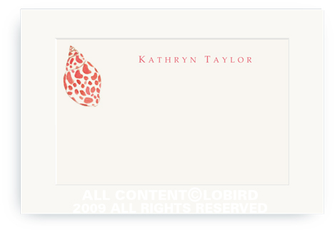 Pink Scallop Sea Shell