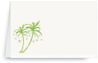 Festive Elephant - green/red