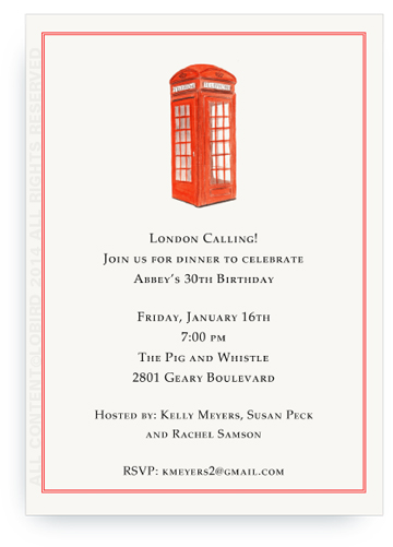invite London Phonebooth