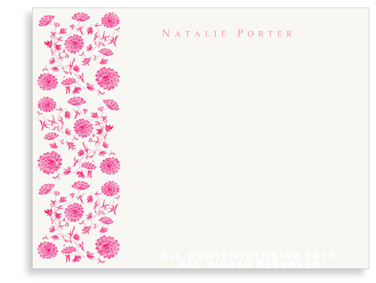floral tapestry pink