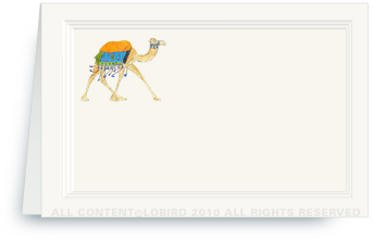 aqua festive camel