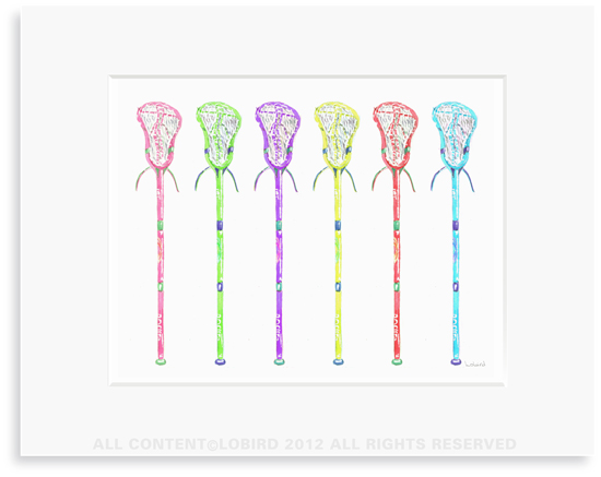 Lacrosse Stick collection 2