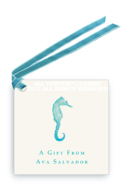 Seahorse –Turquoise