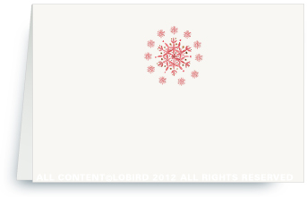 Red Snowflake