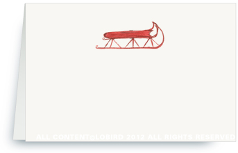 red sled