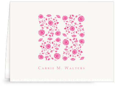 floral tapestry blue