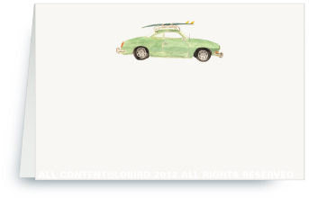 vintage surf car