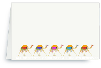 festive camel parade