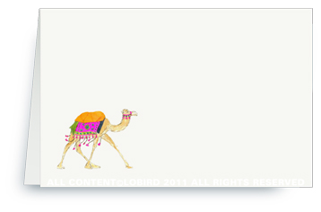 festive camel fuschia