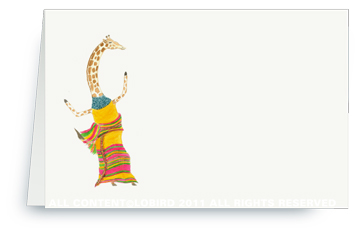dancing girafe