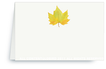 Autumn Leaf -Yellow
